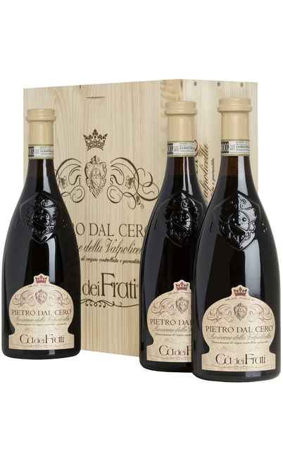 3 Bottles Amarone "Pietro Dal Cero" in Wooden Box [Cà dei Frati]