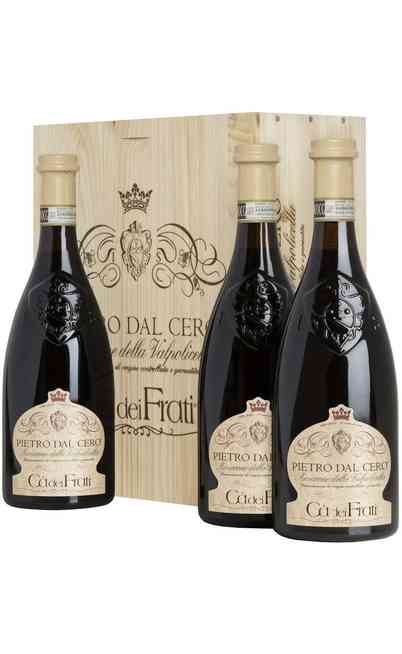 3 Flaschen Amarone „Pietro Dal Cero“ in Holzkiste