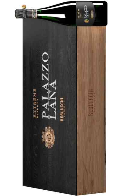 6 bottles Franciacorta  Extreme RISERVA "PALAZZO LANA EXTREME" extra brut in Wooden Box