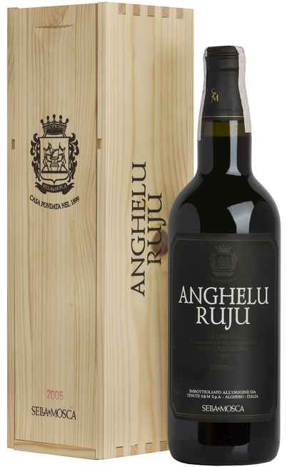 ALGHERO ROSSO LIQUOROSO RISERVA DOC ANGHELU RUJU en coffret bois [SELLA & MOSCA]