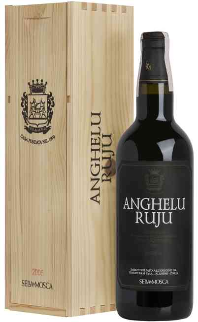 ALGHERO ROSSO LIQUOROSO RISERVA DOC ANGHELU RUJU in Wooden Box