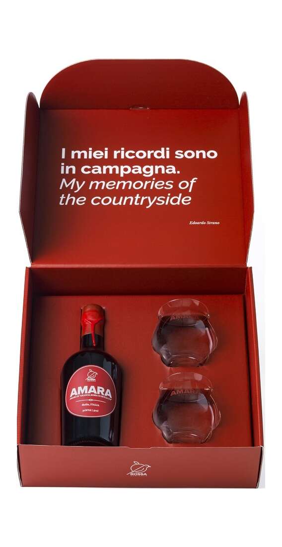 AMARA SPECIAL PACK CON 2 BICCHIERI