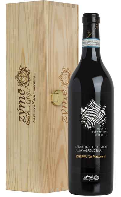 Amarone Classico Riserva DOP 2008 “La Mattonara” in Wooden Box [Zyme]