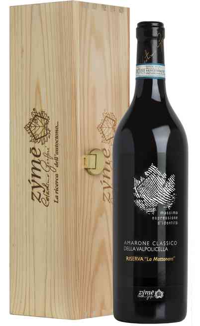 Amarone Classico Riserva DOP 2008 “La Mattonara” in Wooden Box