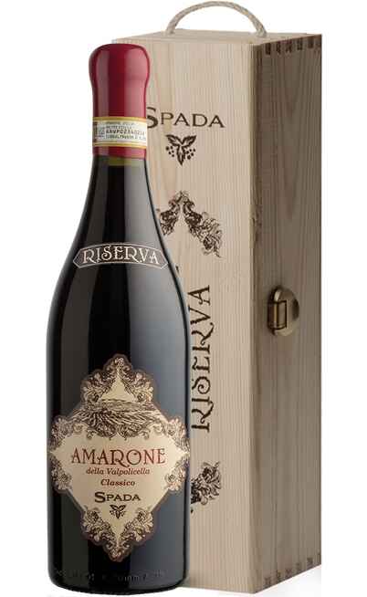 Amarone RISERVA DOCG 2015 en coffret bois [Spada]