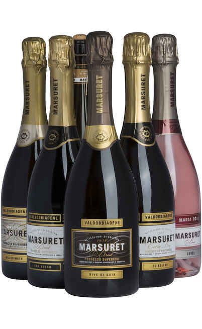 Auswahl 6 Proseccos [MARSURET]