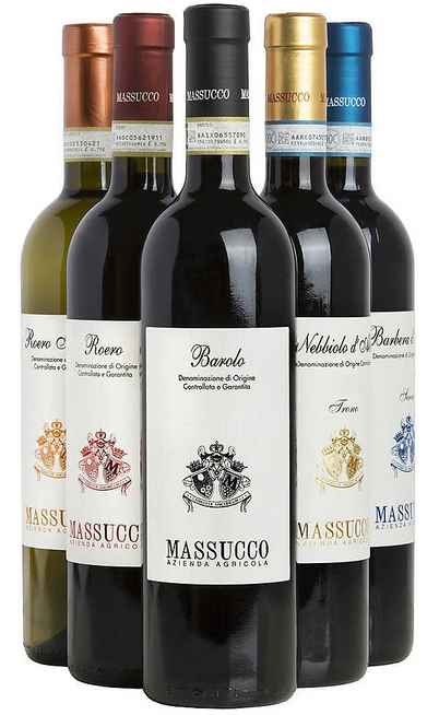 Auswahl von 6 piemontesischen Weinen [Massucco]