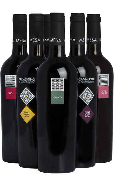 Auswahl von 6 sardischen Weinen [MESA]