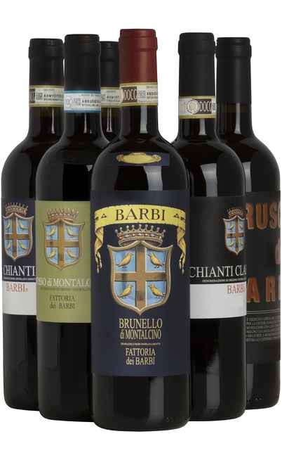 Auswahl von 6 toskanischen Weinen [BARBI]