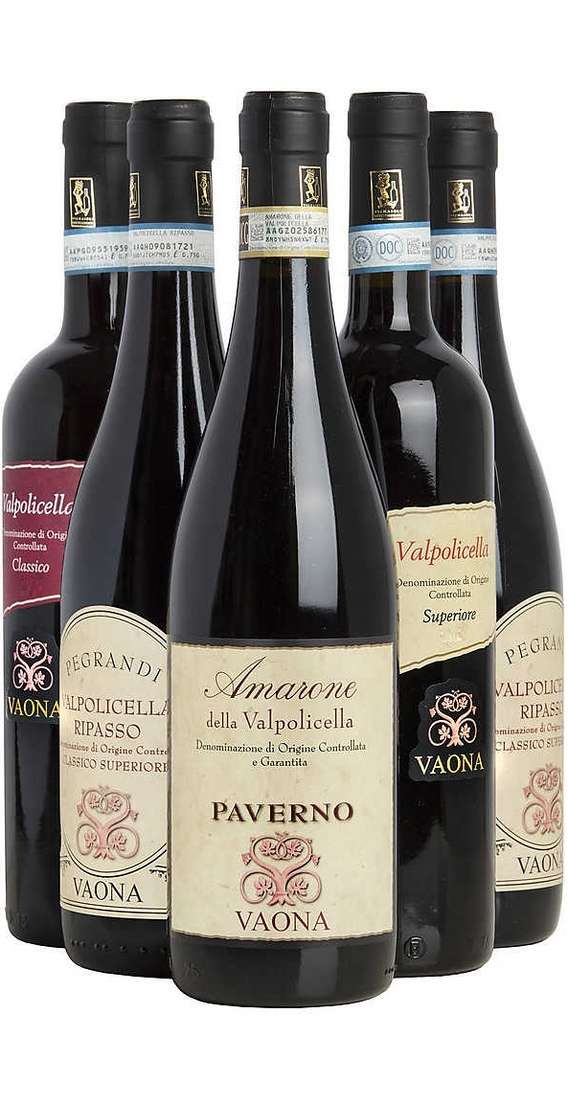 Auswahl von 6 venezianischen Weinen