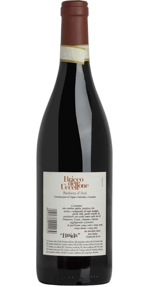 Barbera d'Asti „Bricco dell'Uccellone“ 2022 DOCG