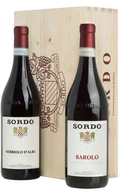 Barolo e Nebbiolo in Wooden Box