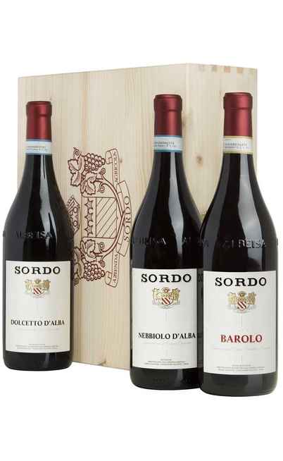 Barolo, Nebbiolo e Dolcetto "In Wooden Box" [Sordo]