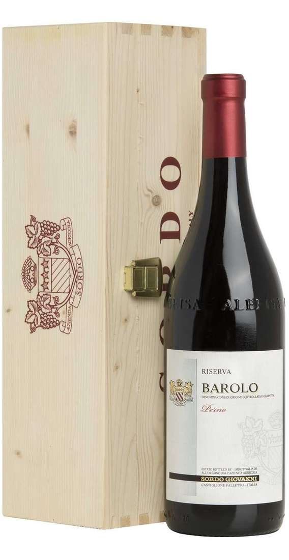 Barolo RESERVE 2001 „Perno“ DOCG in Holzkiste