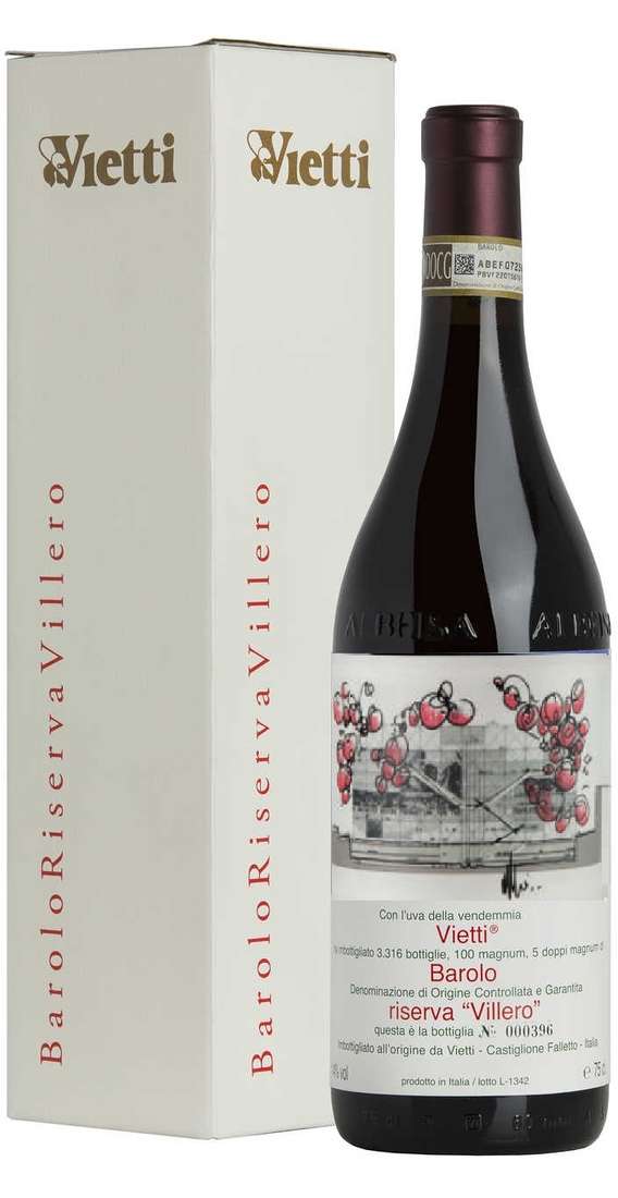 Barolo RESERVE „Villero“ 2012 DOCG verpackt