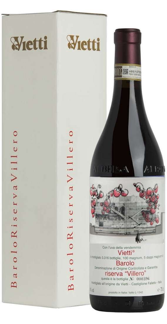 Barolo RESERVE „Villero“ 2016 DOCG verpackt