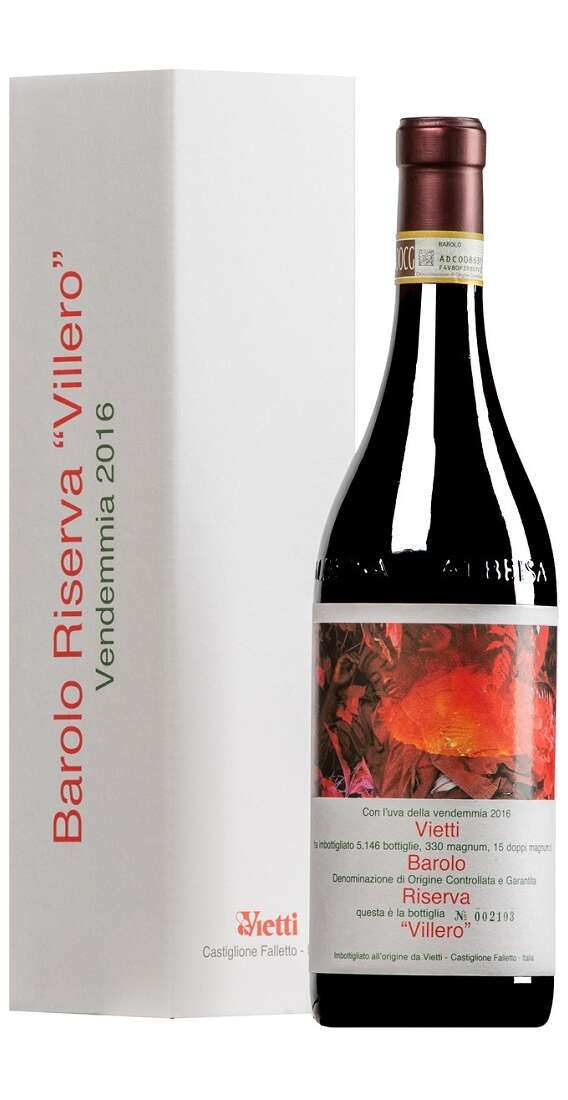 Barolo RESERVE „Villero“ 2016 DOCG verpackt