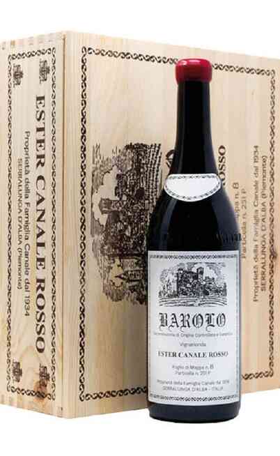 Barolo Vignarionda ESTER CANALE ROSSO DOCG in Cassa Legno