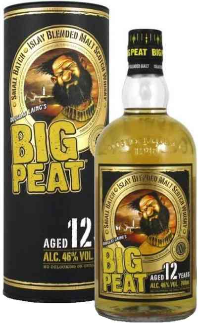 BIG PEAT 12 YEARS OLD WHISKY Coffret