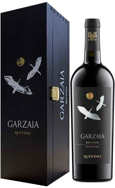 Bolgheri Superiore GARZAIA DOC dans une caisse en bois [ruffino 1877]
