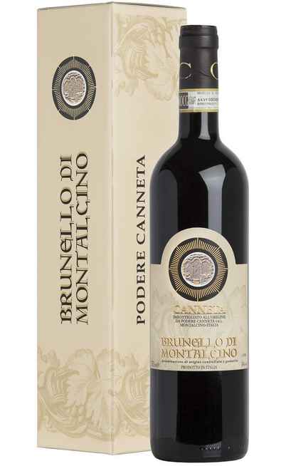 Brunello di Montalcino DOCG verpackt [Podere Canneta]