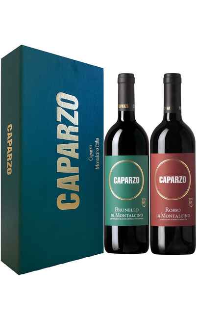 Brunello et Rosso di Montalcino en coffret [CAPARZO]