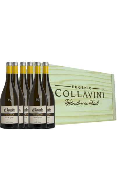 Caisse Bois 6 Ribolla Gialla "TURIAN" DOC [COLLAVINI]