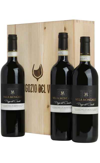 Caisse Verticale en Bois 2004 - 05 - 06 Sagrantino di Montefalco "Puits du Curato" [Villa Mongalli]