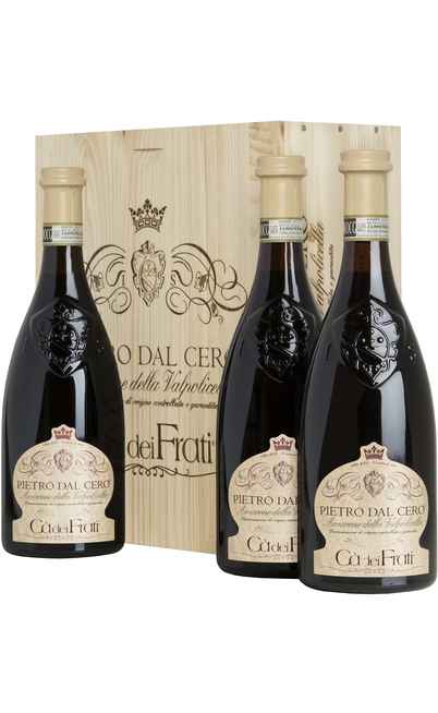 Caisse verticale en bois 2011-13-15 Amarone "Pietro Dal Cero" [Cà dei Frati]