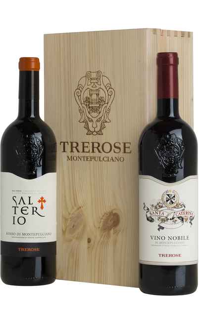 Cassa Legno 2 Vini Montepulciano [TREROSE]