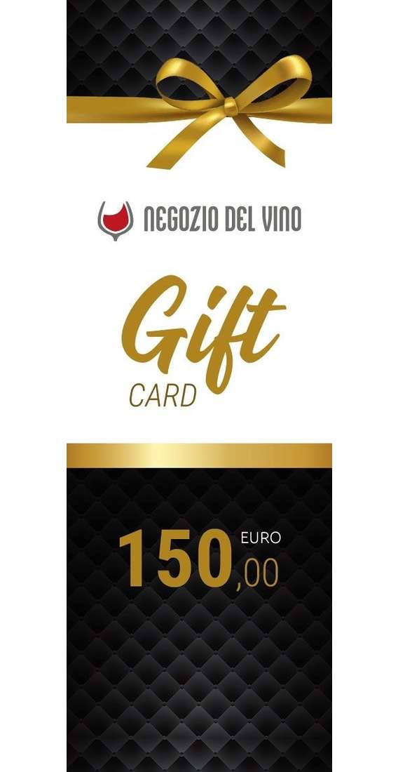 Chèque cadeaux - Bon d'achat vin d'une valeur de 150 €
