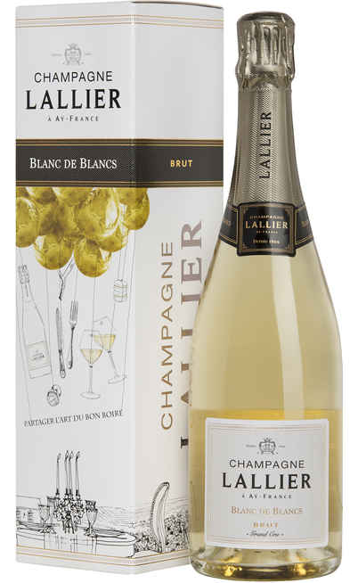 Champagne Blanc de Blancs "Grand Cru" Coffret [LALLIER]