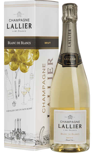 Champagne Blanc de Blancs "Grand Cru" in Box [LALLIER]
