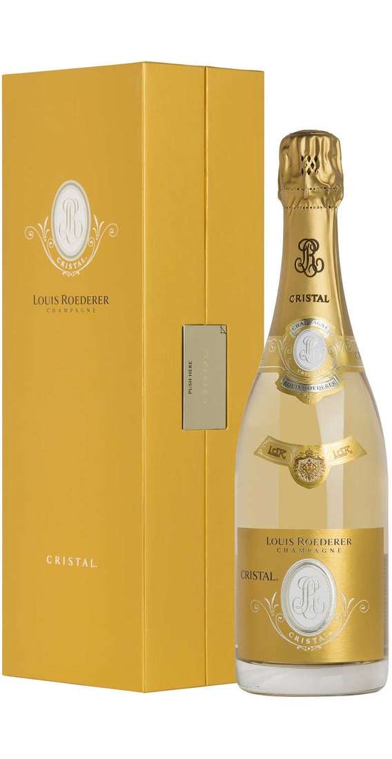 Champagne Brut Cristal 2014 en coffret