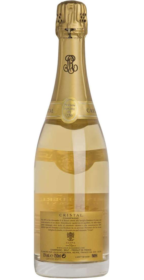 Champagne Brut in ROEDERER , Cristal LOUIS 2015 Cofanetto