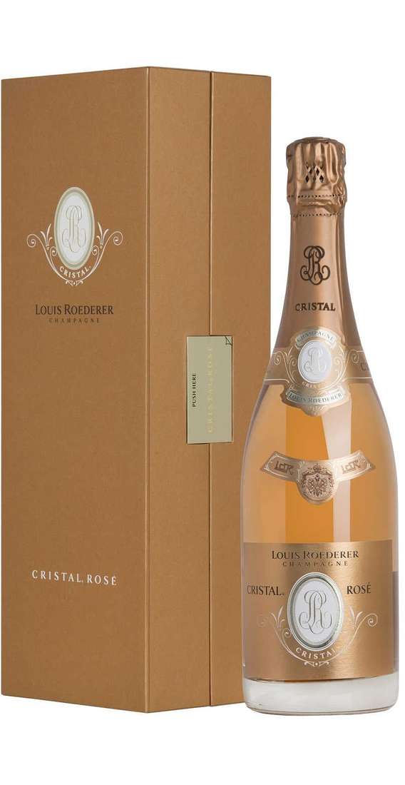 Champagne Brut CRISTAL ROSÉ 2014 in Box