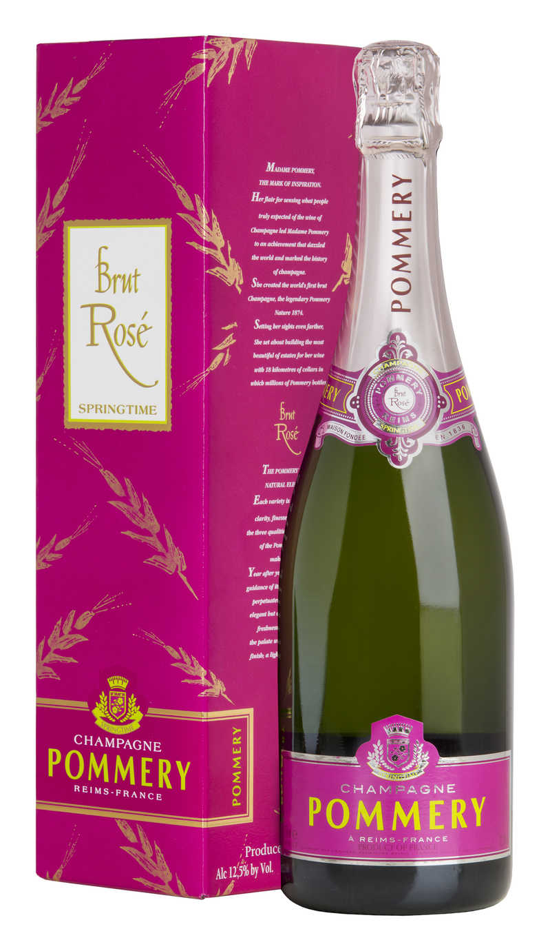 Champagne Brut Coffret, AOC Pommery POMMERY , Rosé \