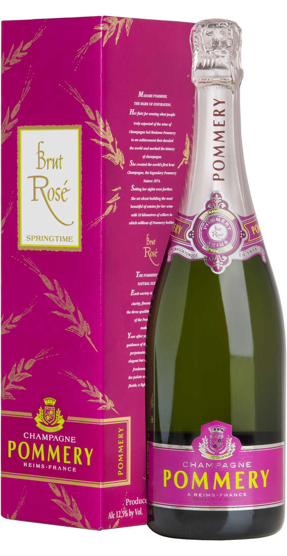 Champagne Brut Rosé AOC "Royal" Pommery Coffret