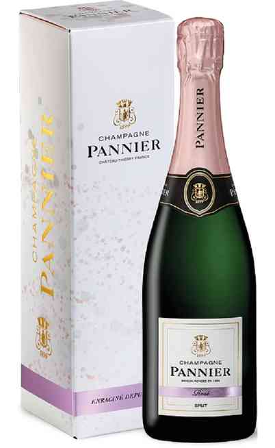 Champagne Brut Rosé im Karton