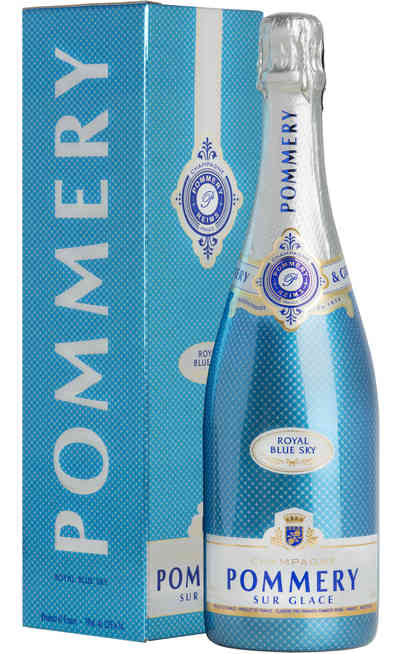 Champagne Dry "ROYAL BLUE SKY" verpackt