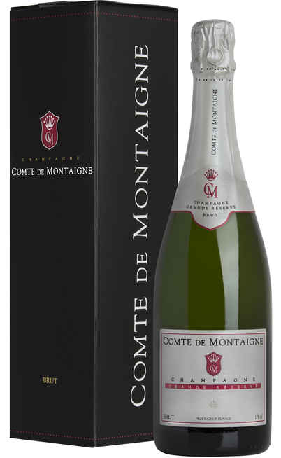 Champagne Grande Reserve Brut in Box [COMTE DE MONTAIGNE]