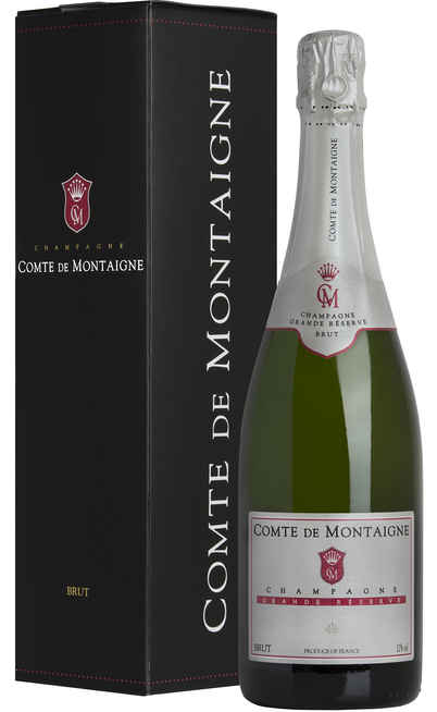 Champagne Grande Réserve Brut Coffret [COMTE DE MONTAIGNE]