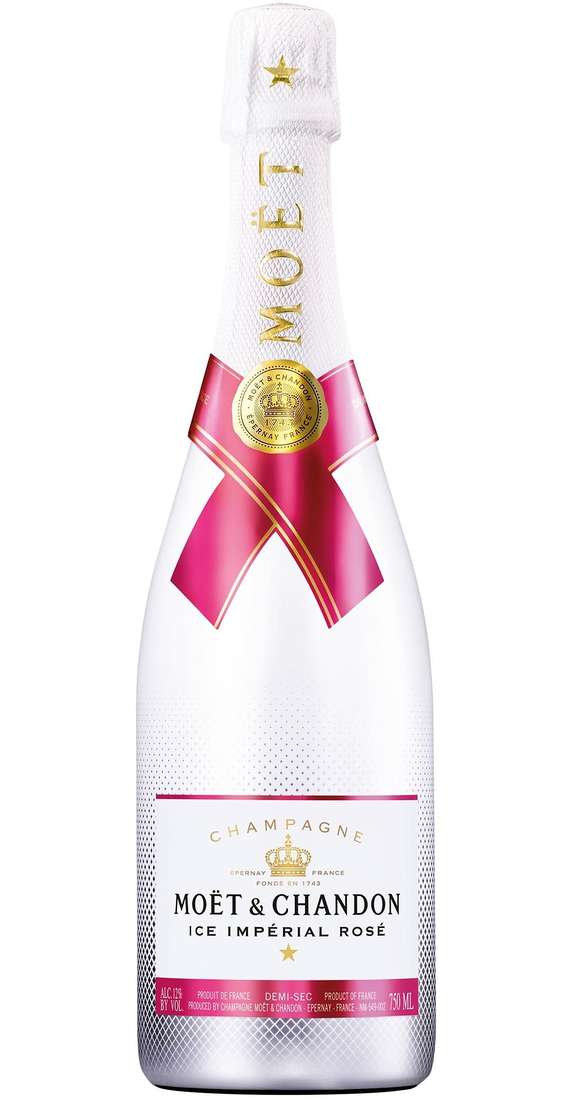 Champagne "ICE IMPÉRIAL ROSE'"