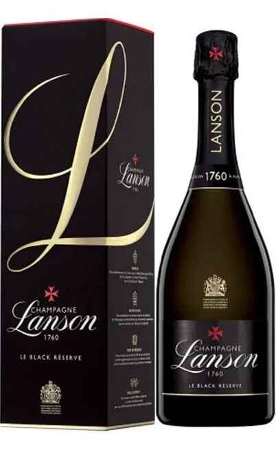 Champagne Le Black Reserve Boxed [lanson]