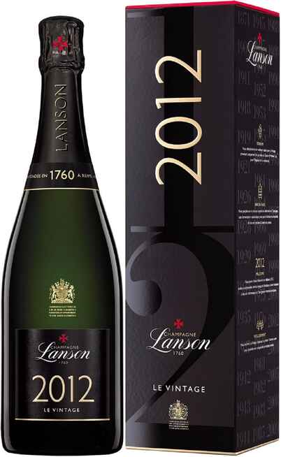 Champagne Le Vintage 2012 Coffret [lanson]