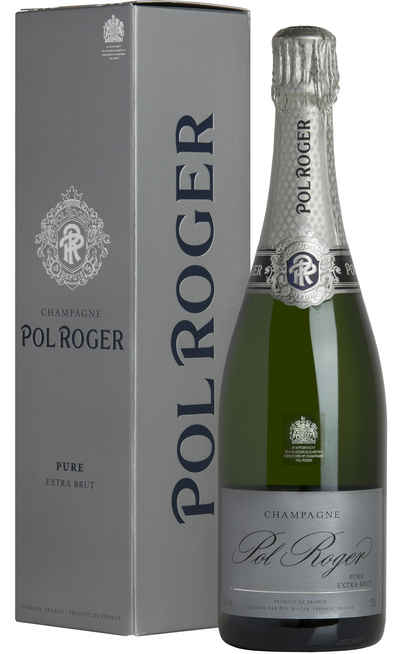 Champagne "Pure" Extra Brut Coffret [Pol Roger]