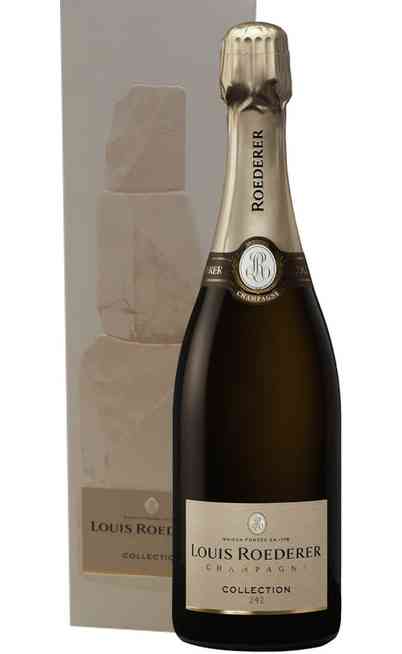 Champagner Brut AOC „Collection 244“ verpackt