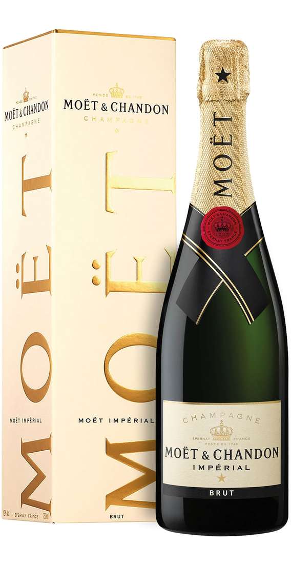 Champagner Brut "MOET IMPÉRIAL" Verpackt