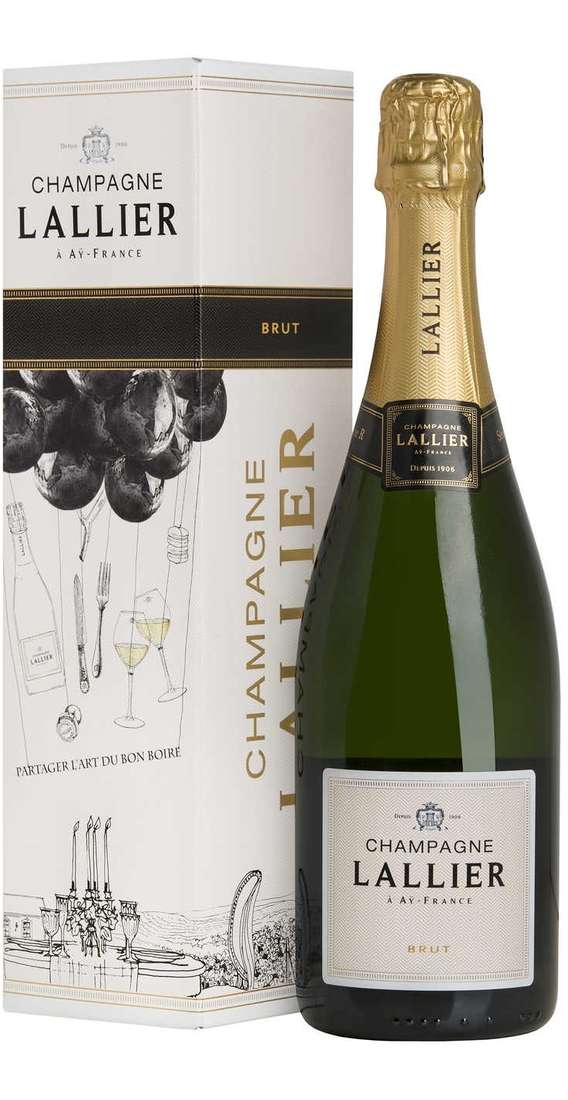 Champagner Brut R.015 verpackt