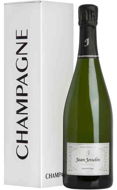 Champagner Cuvèe des Jean Brut verpackt